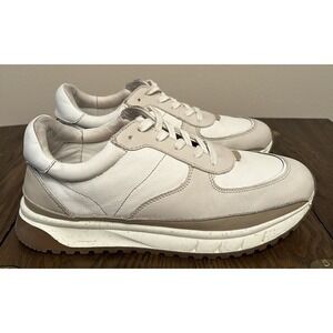 Madewell Kickoff Trainer Sneakers in Antique Cream Multi Women Size 9M Men 7.5M